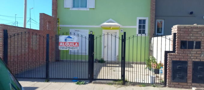 Duplex en alquiler, Barrio Escritores Argentinos (ex UPCN), Rawson